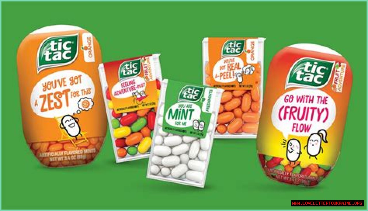 20 Tic Tacs Nutrition Facts