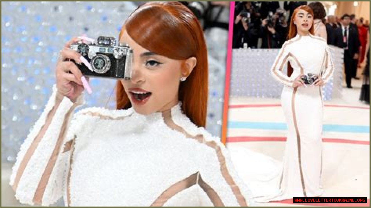 Ice Spice Makes Met Gala Debut in Sparkling White Gown