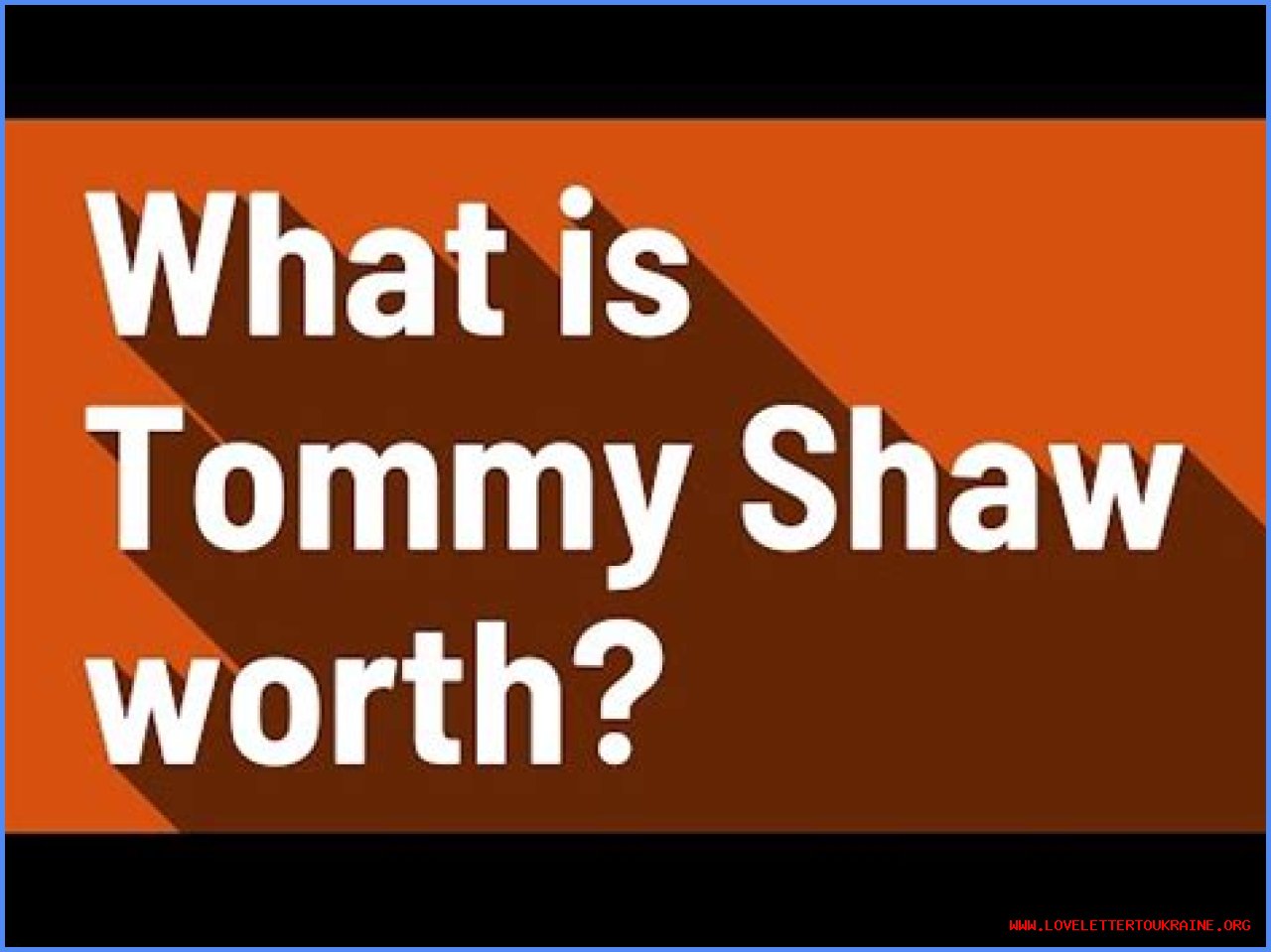Tommy Shaw Net Worth – How Much is Shaw Worth?