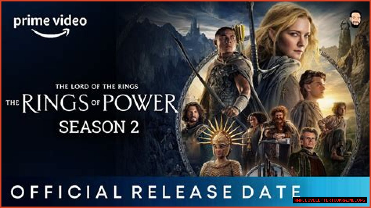 When will ‘The Rings of Power’ season 2 release on Amazon Prime Video?